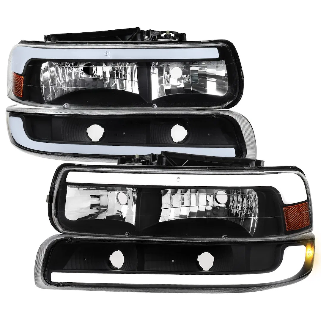 2LBLH-SIV99JM-G3-GO – SPEC-D TUNIN Headlight Assembly, LED Bulb Factory Style With Daytime Running Light/ Turn Signal...